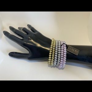 Honora Pearl Stretch Bracelets - Set of Six